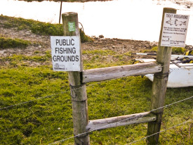 protect public Fishing Grounds Access
