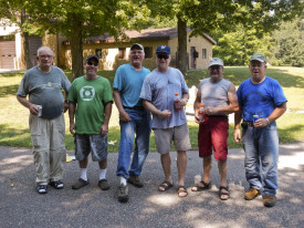 The Oconto River Trout Unlimited members who helped
