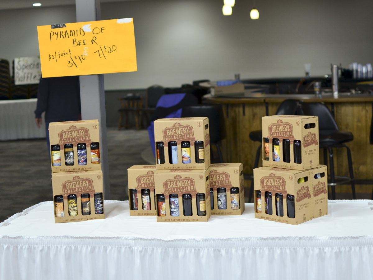 Pyramid of beer is an attendee favorite