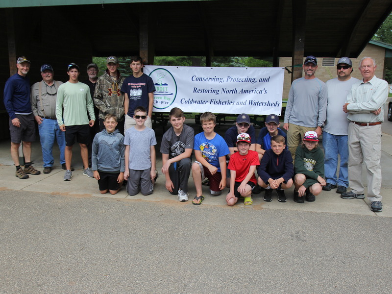 June 19 – Fishing with the Boy Scouts Summary and Pictures