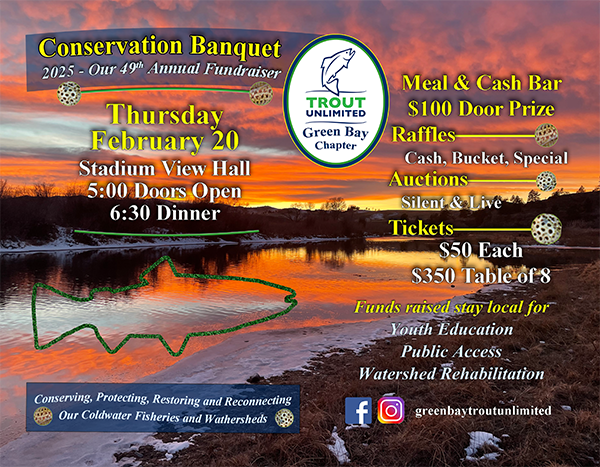 Feb 20: 49th Conservation Fundraising Banquet